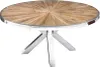 riess-ambiente Runder Esstisch BARRACUDA 140cm braun Teak Produktbild-Vorschau 13