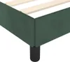 vidaXL Bettgestell ohne Matratze Dunkelgrün 90x200 cm Samt Produktbild-Vorschau 6