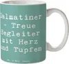 Mr. & Mrs. Panda Kaffeetasse Spruch Dalmatiner Herz - Produktbild-Vorschau 1