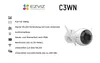 EZVIZ CS-CV310 Outdoor Wi-Fi IP SMART Kamera, 4mm Produktbild-Vorschau 5