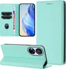 Litchi Leder Handyhülle für ZTE Blade V40S Wallet Produktbild-Vorschau 3