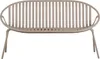 bruce garten 2-sitzer bench pp/metal sand Produktbild-Vorschau 4
