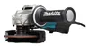 A studio shot of a Makita angle grinder against a white background. Voir les images du produit