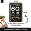 Blechschild 60 Schild Geburtstag - 60 JAHRE LEGENDE - Produktbild-Vorschau 4