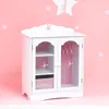 Olivia’s Little World Puppenschrank in Weiß mit Blumenmotiv Produktbild-Vorschau 3