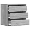 Kommode Grau Sonoma 60x41x58 cm Holzwerkstoff Produktbild-Vorschau 5