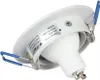 A close-up, angled view of the underside of a white LED downlight fixture. Náhled obrázku produktu