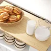 HOMCOM Desserte de cuisine à roulettes avec plan de Voir les images du produit 8
