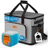 Kühltasche groß 30L + 6 Mini Kühlakkus – perfekt als Produktbild-Vorschau 1