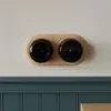 Pulsante rotativo retro in porcellana da esterno I QR1 nero Anteprima dell’immagine prodotto 10