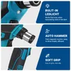 Drillpro Elektrischer Nagelhammer 300W Nagelpistole für Produktbild-Vorschau 6