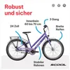 Bicicletta per bambini da 24 pollici, 3 marce, bicicletta Anteprima dell’immagine prodotto 5