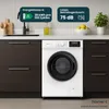 homeX WF812W1A-W Waschmaschine 8kg, Frontlader - 1.200 Produktbild-Vorschau 9