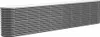 vidaXL Hochbeet Verzinkter Stahl 332x40x68 cm Anthrazit Produktbild-Vorschau 1