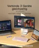 inateck Keyboard BT QWERTZ pink Produktbild-Vorschau 2