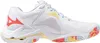 Mizuno Wave Lightning Z8 - white/calypso coral/pale banana, Produktbild-Vorschau 3