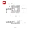 STIER Maschinenschraubstock, Backen-B. 120 mm, Spann-W. 110 Produktbild-Vorschau 4