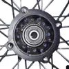 Dirtbike Komplettrad Pitbike Stahlfelge Ersatzreifen hinten Produktbild-Vorschau 7