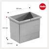 Hailo Inneneimer 1102459  hellgrau 15 L 320 x 226 x 255 mm Produktbild-Vorschau 3