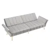Merax Schlafsofa mit Bettfunktion, Klappbett Bettsofa Produktbild-Vorschau 8