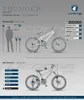 Licorne Bike Thunder VTT haut de gamme en 20, 24, 26, 27,5 Voir les images du produit 5