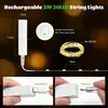 Lichterkette, 3 m, 30 LEDs, warmweiß, USB-C, Timer, 3er-Set Produktbild-Vorschau