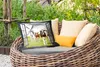 MuchoWow® Outdoor Kissen - Aussicht - Kuh - Mühle - Kühe - Produktbild-Vorschau 3
