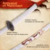 Spada Katana vera spada samurai in acciaio con fodero e Anteprima dell’immagine prodotto 16