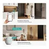 EMKE Elektrische handdoekradiator met WLAN-app-bediening, Productafbeelding-voorbeeld 2