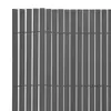 vidaXL Recinzione da giardino bifacciale in PVC 90 x 300 cm Anteprima dell’immagine prodotto 2