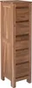 Teako Design Highboard Ysane Teakholz Massiv 115x30cm mit Produktbild-Vorschau 1