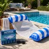 Wasserhängematte mit Kopf- und Nackenstütze, Luftmatratze Produktbild-Vorschau 6