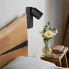 Nástenná lampa MasterLED Timo GU10 čierna - otočná lampa na Náhľad obrázku produktu 3