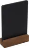 WERBETAFEL INFORMATIONSCHILD Kreide MENÜ A6 18x12cm Ständer Produktbild-Vorschau 2