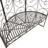 CLP Gartenpavillon aus Eisen halbrund Rosie, Halbpavillon Produktbild-Vorschau 6