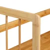 Étagère sur pied Relaxdays en bambou et bois, 3 tablettes, Voir les images du produit 8