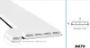 HEXIM Fenstersprossen weiß 1 & 2 Meter - selbstklebende Produktbild-Vorschau 1