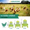 Agrarzone Kŕmidlo pre kurčatá so stojanmi, zelené, 8 kg Náhľad obrázku produktu 2