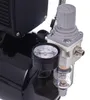 Airbrush kompresor CYLINDER Dva ventilátory FENGDA Náhled obrázku produktu 4
