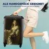 MuchoWow® Koffer Handgepäck Trolley Rollkoffer Kleine Produktbild-Vorschau 4
