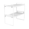 étagère extensible 2 niveaux Étagère de stockage Étagère de Voir les images du produit 5