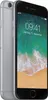 A silver iPhone 6 is shown from the side and front, displaying its lock screen. Produktbild-Vorschau