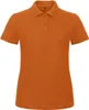 Dámské polo tričko, krátký rukáv - B&C ID.001/W - orange - Náhled obrázku produktu 1