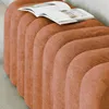 Panca, fine letto contemporaneo tessuto, Arancione Anteprima dell’immagine prodotto 5