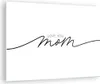 Bilder auf glas - Einteilig - Ich liebe dich Mama - 70x50cm Produktbild-Vorschau 1