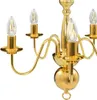 Vidaxl Kronleuchter 5xe14 Goldfarbe Anteprima dell’immagine prodotto 5
