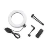 LED Handy Ringlicht Ø 16 cm mit Stativ und Handyhalter Produktbild-Vorschau 3
