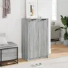vidaXL Skriňa na topánky Grey Sonoma 59x35x100 cm Drevo Náhľad obrázku produktu 3