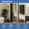 Puluomis Wandschrank Bad Badezimmerschrank, Vielseitiger Produktbild-Vorschau 5