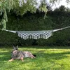 Amaca da giardino boho, macramè brasiliano, due persone, Anteprima dell’immagine prodotto 6